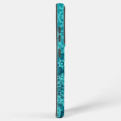 雪片パターン SAMSUNG GALAXYケース (右側面)