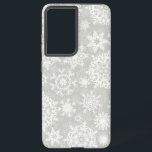 雪片パターン SAMSUNG GALAXY S21 ULTRAケース<br><div class="desc">雪片を本当に愛する人のために</div>