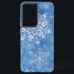 雪片パターン SAMSUNG GALAXY S21 ULTRAケース<br><div class="desc">雪片を本当に愛する人のために</div>