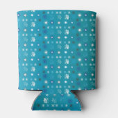 雪片パターンVII 缶クーラー (裏面)