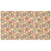 雪片パッチワーク テーブルクロス (正面(横))