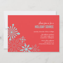 雪片パーティの招待状 招待状