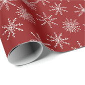 雪片フェスティバルクリスマス ラッピングペーパー (ロールコーナー)