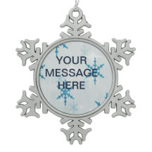 雪片フレームパーソナライズされた飾り