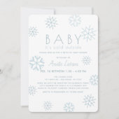 雪片ベビーザコールドブルードライブバイベビーショウ 招待状 (正面)