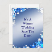 雪片ポストカードの保存 案内ポストカード (正面/裏面)