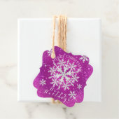 雪片マゼンタホワイト フェイバータグ (インサイチュ)