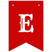 雪片メリークリスマスレッドバンティングフラッグ バンティングフラッグ (第3の旗)