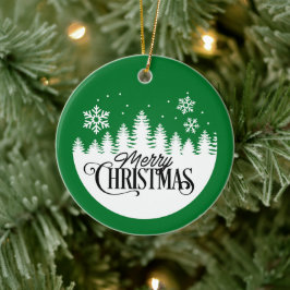 雪片メリークリスマス – クリスマスオーナメント