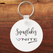 雪片ユナイト!政治に自由主義の反対 キーホルダー (正面)