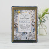 雪片ユニークフェスティバル冬デザイン 招待状 (スタンド正面)