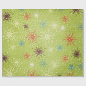 雪片ラッお洒落ピング紙 ラッピングペーパー (フラット)