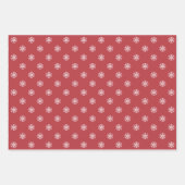 雪片ラッエレガントピング紙シートセット ラッピングペーパーシート (正面)