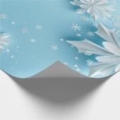 雪片ラッピング紙 ラッピングペーパー (角)