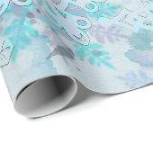 雪片ラッピング紙 ラッピングペーパー (ロールコーナー)