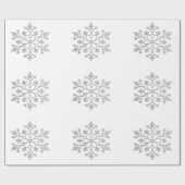 雪片ラッピング紙 ラッピングペーパー (フラット)