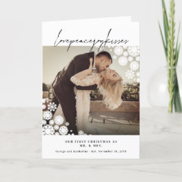 雪片ラブピースジョイキス結婚写真 シーズンカード