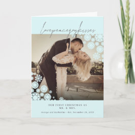 雪片ラブピースジョイキス結婚写真 シーズンカード