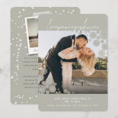 雪片ラブピースジョイキス結婚写真 シーズンカード (正面/裏面)