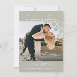 雪片ラブピースジョイキス結婚写真 シーズンカード