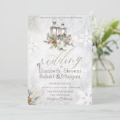 雪片ランタンストリングラ結婚イト 招待状 (スタンド正面)