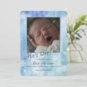 雪片写真誕生の発表 招待状 (スタンド正面)