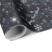 雪片冬の至のカスタマイズ ラッピングペーパー (ロールコーナー)