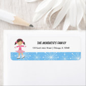 雪片差出人住所 ラベル (インサイチュ)