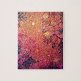 雪片抽象芸術 ジグソーパズル