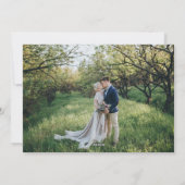 雪片結婚したとメリー全血祝日 シーズンカード (裏面)