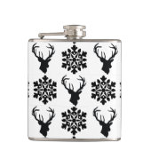 雪片詳細 フラスク (正面)