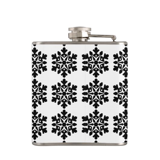 雪片詳細 フラスク (裏面)