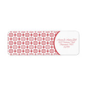 雪片赤と白 ラベル (正面)