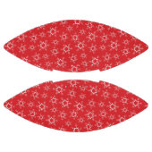 雪片赤と白、雪 アメリカンフットボール (パネル)