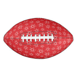 雪片赤と白、雪 アメリカンフットボール