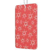 雪片赤と白、雪 カーエアーフレッシュナー (左)