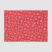 雪片赤と白、雪 薄葉紙 (正面)