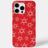 雪片赤と白、雪 Case-Mate iPhoneケース (裏面)