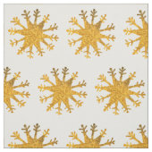 雪片金ゴールド ファブリック (見本)