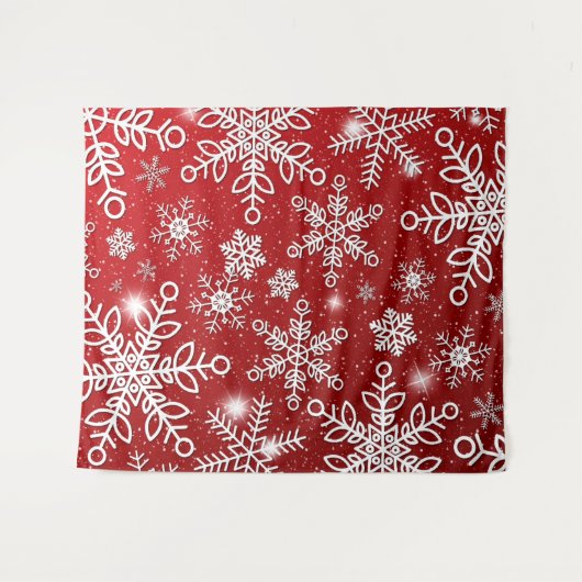 雪片10 タペストリー (正面(横))