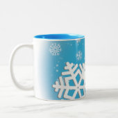 雪片2の調子のマグ ツートーンマグカップ (左)
