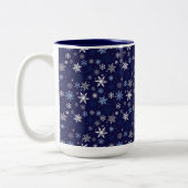 雪片2トーンコーヒーマグ ツートーンマグカップ (左)