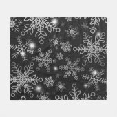 雪片8 フリースブランケット (正面(横))