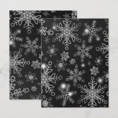 雪片8 ポストカード (正面/裏面)