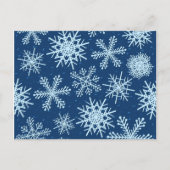 雪片、はがき ポストカード (正面)