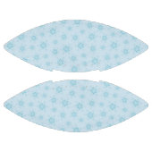 雪片，アイスブルー，氷のような雪片，雪 アメリカンフットボール (パネル)