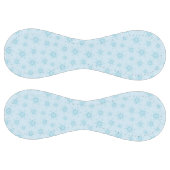 雪片，アイスブルー，氷のような雪片，雪 ソフトボール (パネル)