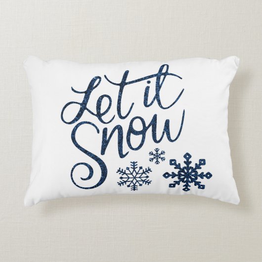 雪片 アクセントクッション (正面)