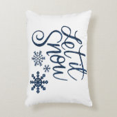 雪片 アクセントクッション (正面(垂直))