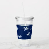 雪片 アクリルタンブラー (左)